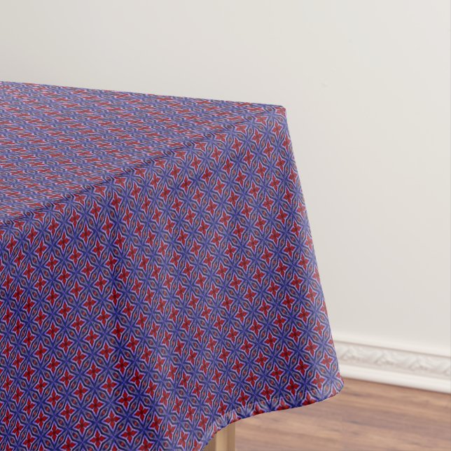 Toalha De Mesa Pentas no Roxo (Posição Original)
