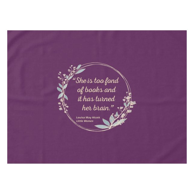 Toalha De Mesa Pequenas mulheres - Estilo bonito (Frente (Horizontal))