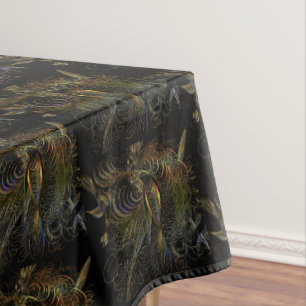 Toalha De Mesa Perdizes coloridos elegantes