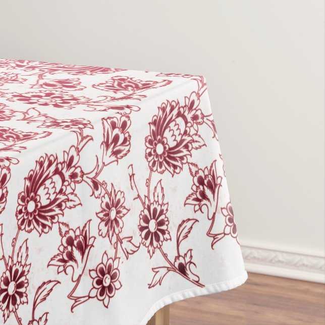 Toalha De Mesa Perfis cor-de-rosa (Posição Original)