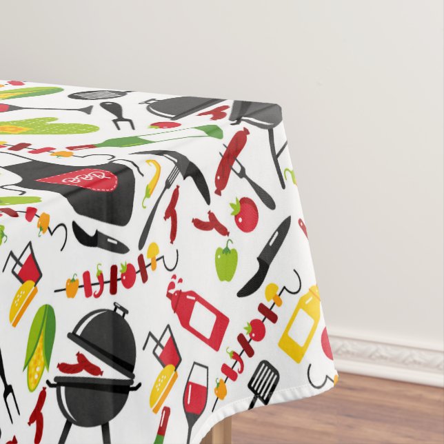 Toalha De Mesa Permite CHURRASCO (Posição Original)