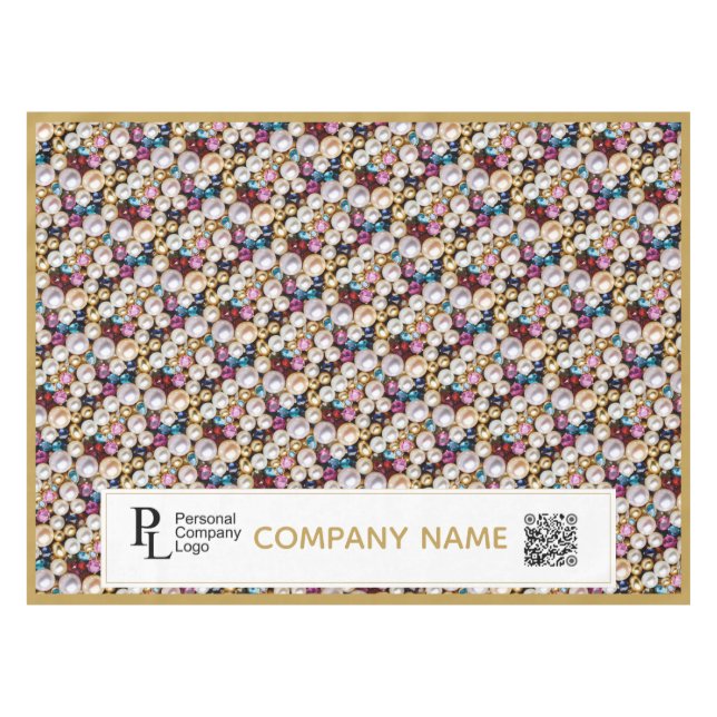 Toalha De Mesa Pérolas justas para Artesanatos de Promocionais de (Frente (Horizontal))