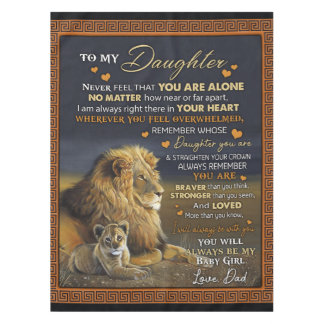 Toalha De Mesa Personalizado Para Minha Filha Do Pai,