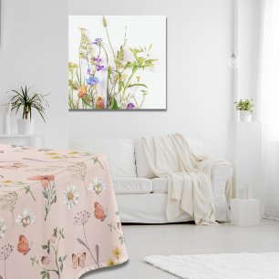 Toalha De Mesa Pêssego Cor-de-Rosa Esbranquiçada