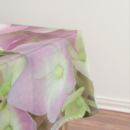 Toalha De Mesa Pétalas de Hydrangea, Cor-de-Rosa, Branca Antiquad
