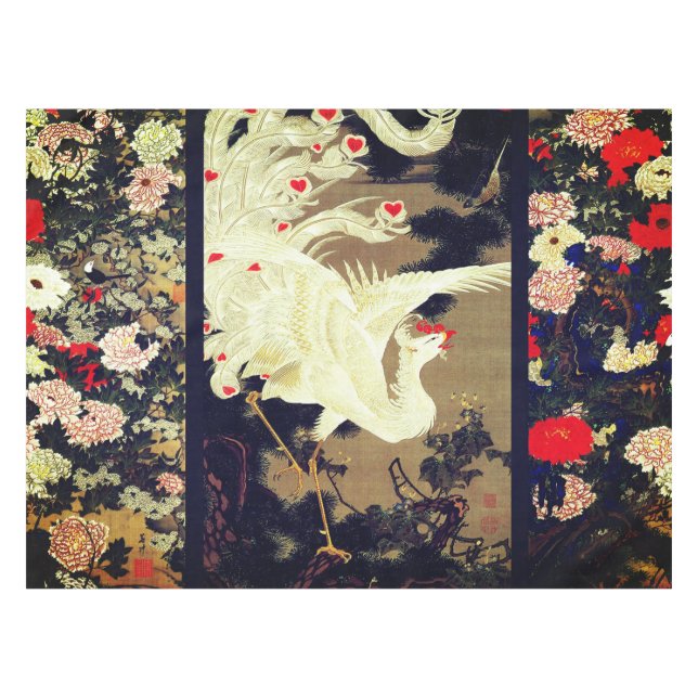 Toalha De Mesa PHOENIX, Penas, Dia dos Namorados (Frente (Horizontal))