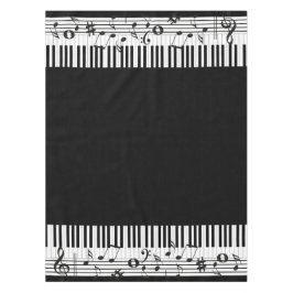 Toalha De Mesa Piano Music Design Tablecloth