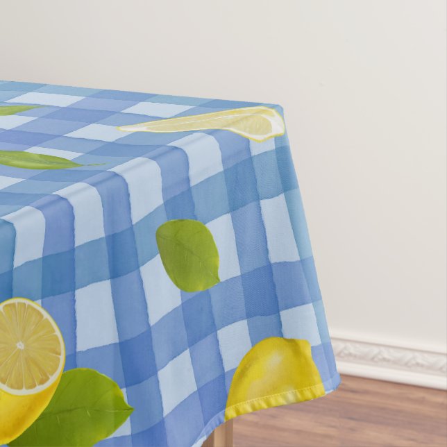 Toalha De Mesa  Picnic Citrus Mediterranean  Pattern  (Posição Original)