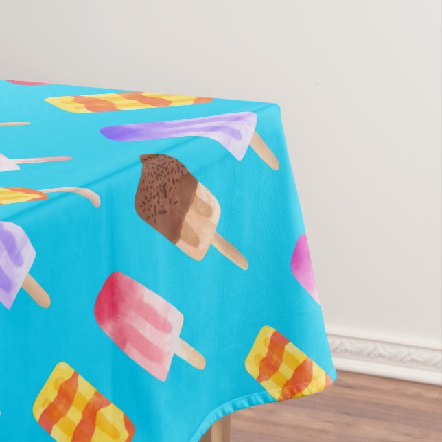 Toalha De Mesa picolés de Verão (Posição Original)
