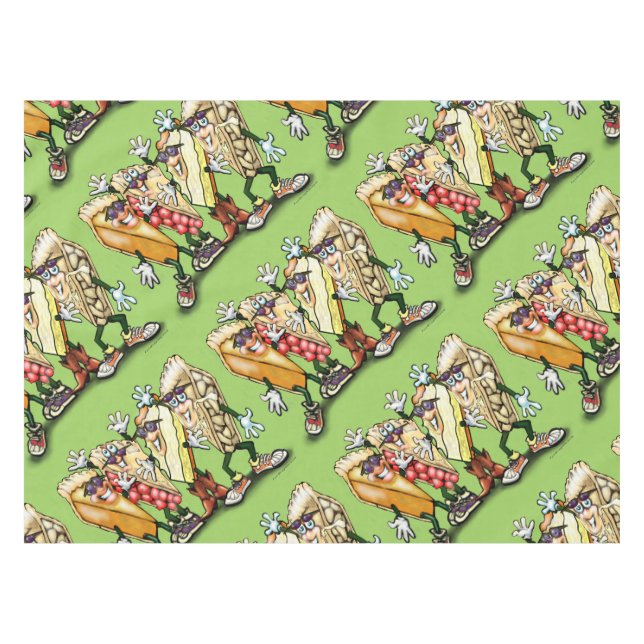 Toalha De Mesa Pie Party (Frente (Horizontal))