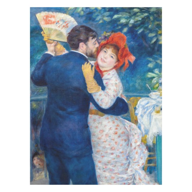 Toalha De Mesa Pierre-Auguste Renoir - Dança do País (Frente)