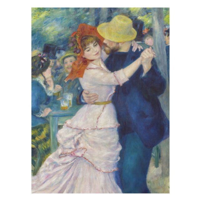 Toalha De Mesa Pierre-Auguste Renoir - Dança em Bougal (Frente)
