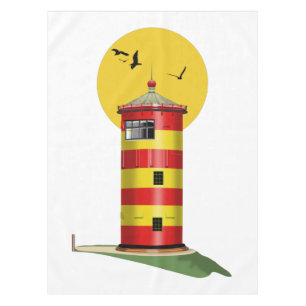 Toalha De Mesa Pilsum Lighthouse Alemanha