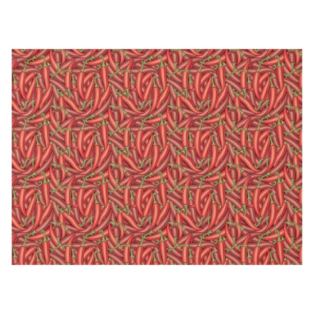 Toalha De Mesa Pimentas de pimentão (Frente (Horizontal))