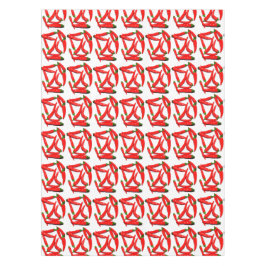 Toalha De Mesa Pimentos-pimenta-pimenta-de-múmia-verde-na moda Qu