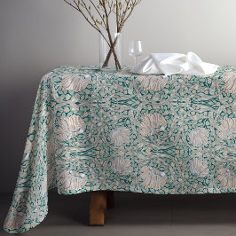 Toalha De Mesa Pimpernel Vintage Teal Pink William Morris Floral