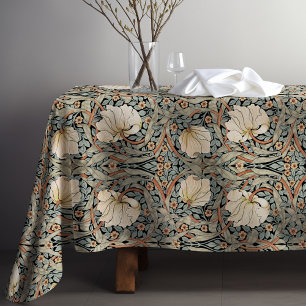 Toalha De Mesa Pimpernel William Morris Floral Victorian Patteria