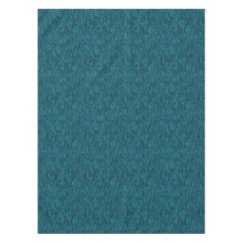 Toalha De Mesa Pinceladas Impressionistas, Azul-Marinho, Verde-ág