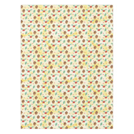 Toalha De Mesa Pine Cones e Holly Natal Patterno