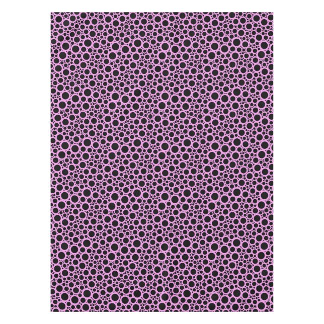 Toalha De Mesa Pink bliss bubbles (Frente)