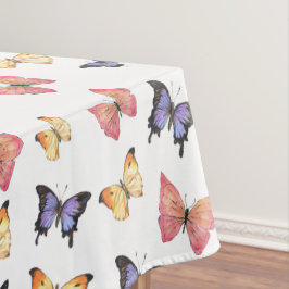 Toalha De Mesa Pink Purple Butterflies