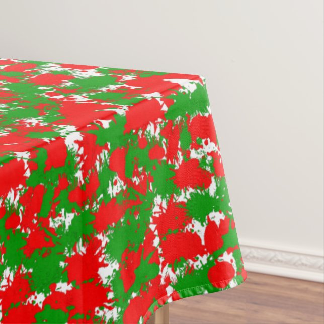 Toalha De Mesa Pintor de Natal (Posição Original)
