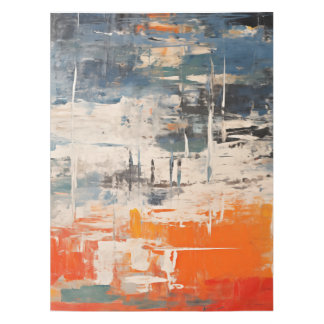 Toalha De Mesa Pintura Digital Abstrata Encruzilhada Cromática