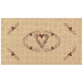 Toalha De Mesa Pip Primitivo Berry Heart Wreath Tablecloth Grande