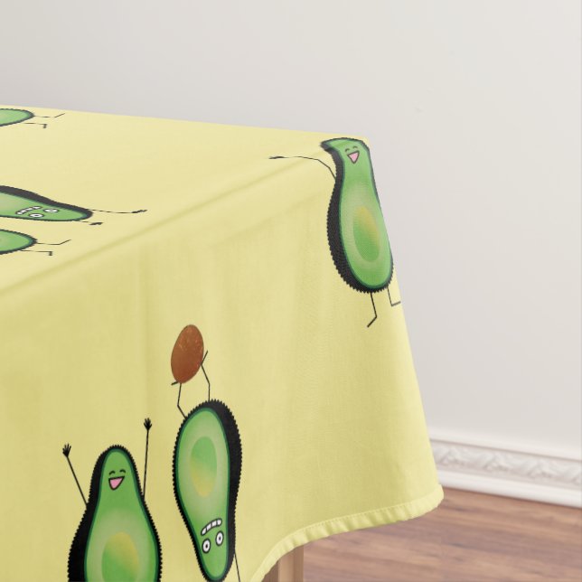 Toalha De Mesa Poço engraçado do verde do handstand dos aplausos (Posição Original)