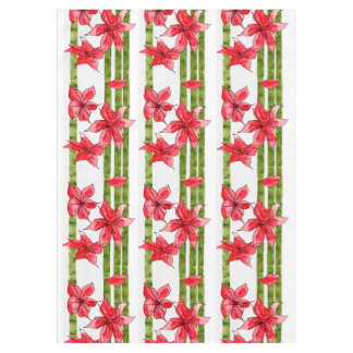 TOALHA DE MESA POINSETTIA DIVERTIDA E FANTÁSTICA