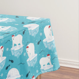 Toalha De Mesa Polar Bear Party