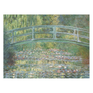 Toalha De Mesa Ponte Japonesa de Claude Monet Arte da Ninfeia