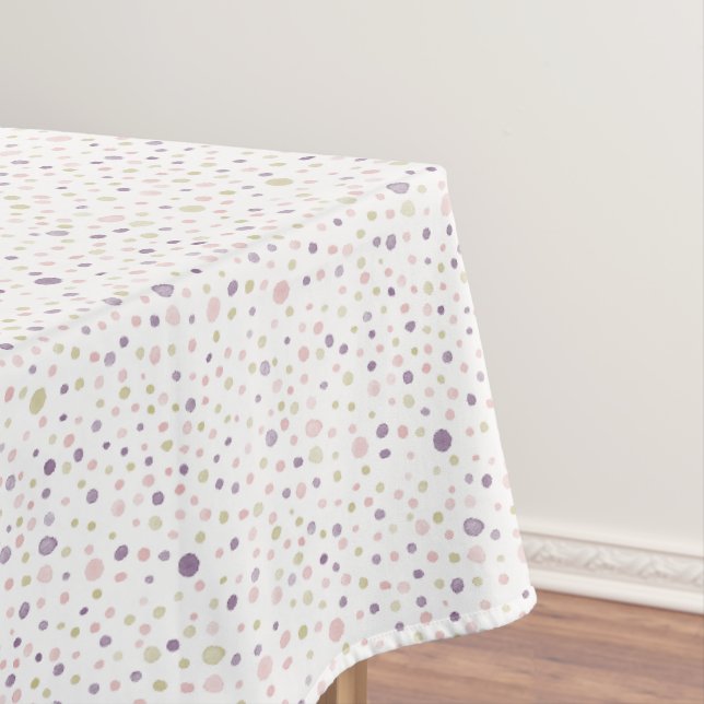 Toalha de Mesa Pontos de Aquarela Susan Confetti (Posição Original)