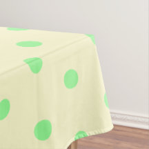 Pontos de Bolinhas Verde Menta Creme