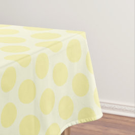 Toalha De Mesa Pontos Modernos de Bolha | Marfim e Creme Elegante