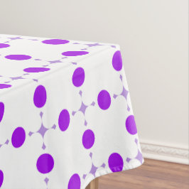 Toalha De Mesa Pontos Polka Roxos, Padrão de Pontos, Pontos, Pont