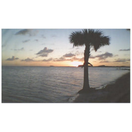 Toalha De Mesa Pôr do Sol na Praia