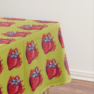 Toalha De Mesa Presentes de Morango