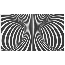 Toalha De Mesa Preto e Branco