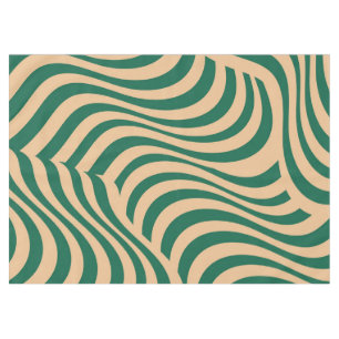 Toalha De Mesa Primavera de Verão Minimalista de Greve de Zebra B