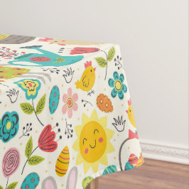 Toalha De Mesa Primavera na Páscoa