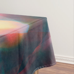 Toalha De Mesa Prismático Caleidoscópico Psicodélico Mandala