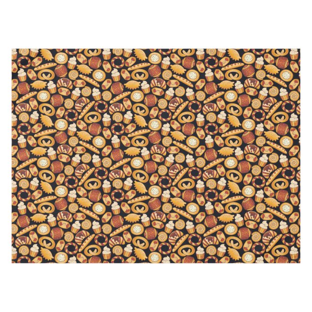 Toalha De Mesa Produtos da padaria (Frente (Horizontal))