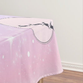 Toalha De Mesa Propagação de Natal Pastel à Luz da Lua