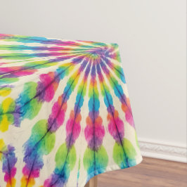 Toalha de Mesa Psicanédica Tie Dye | Toalha de Mes