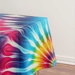 Toalha de Mesa Psicanédica Tie Dye | Toalha de Mes