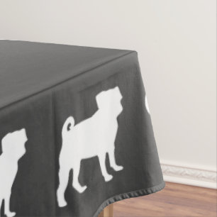Toalha De Mesa Pug Chá de fraldas Canina Sexo Neutro