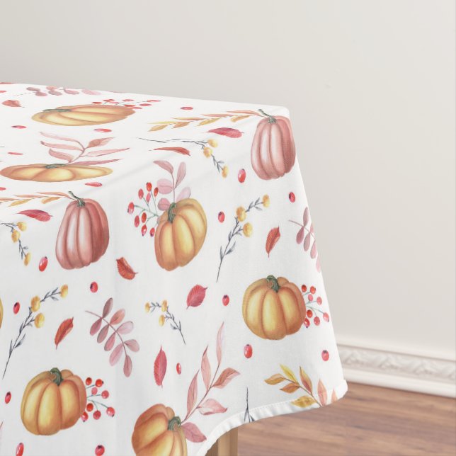 Toalha De Mesa Pumpkin Foliage Tablecloth (Posição Original)