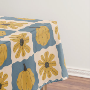 Toalha De Mesa Pumpkin Revisto à Mão Impressão Mesa