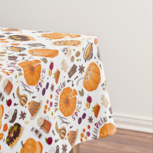 Toalha De Mesa Pumpkin Spice